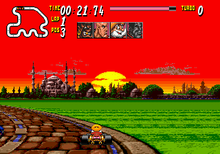 Скриншот игры Street Racer